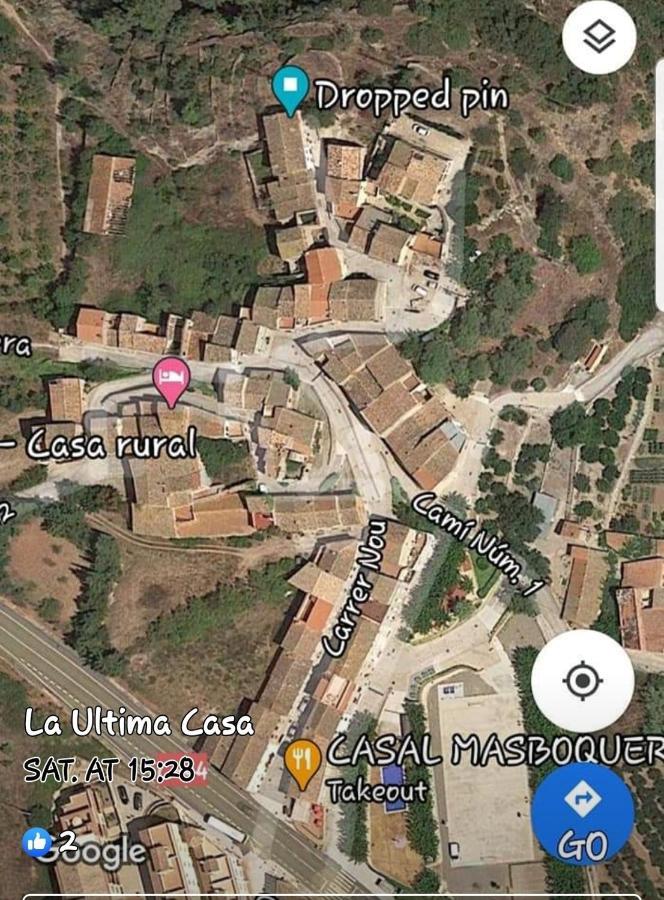 Vila La Ultima Casa Masboquera Mas Boquera Exteriér fotografie